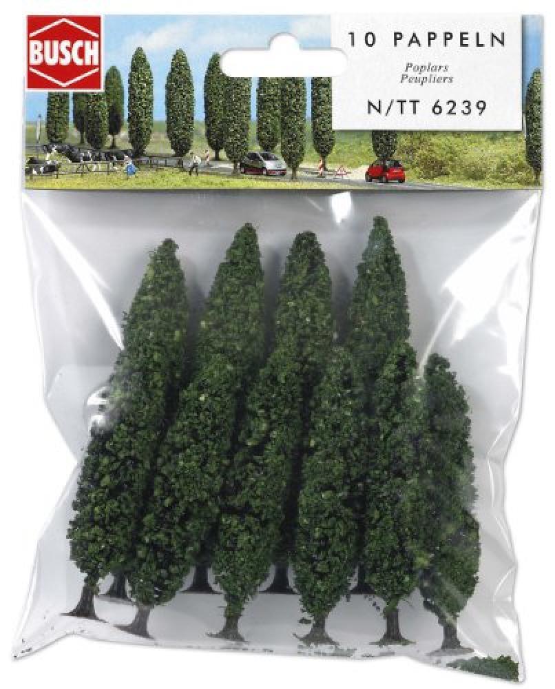 Busch Ambiente - BUE6239 - Model Railway - Drève Pioppi N / TT - NUOVO