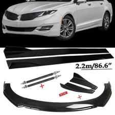 For Lincoln MKZ Front Bumper Lip Spoiler Side Skirts Rear Lip Body Kits