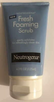 Neutrogena Fresh Foaming Scrub Full Size Rare Hard To Find 