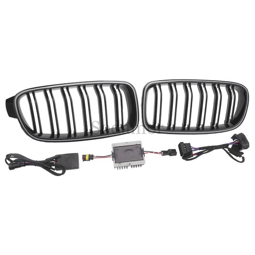 Fit Für BMW 3ER F30 F31 320i 2012-2017 18 Vorderer Nieren grill LED-Kühlergrill - 第 6/23 張圖片