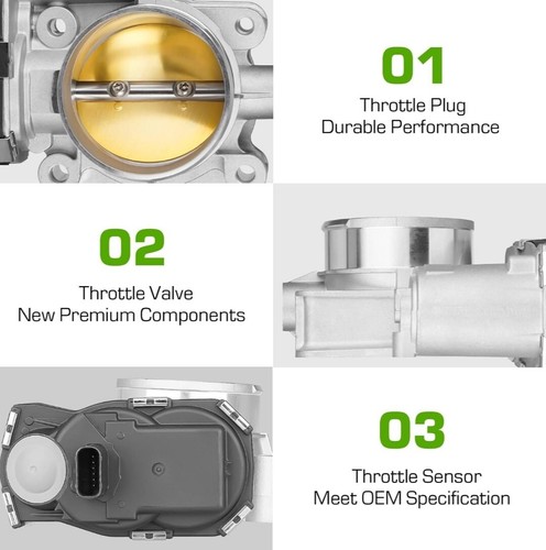 Throttle Body S20221 Fit For L4 2.4L - Picture 2 of 6