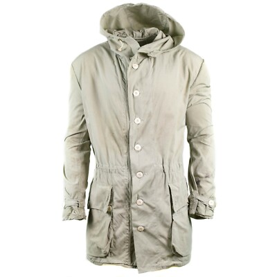 military swedish jacket surplus army parka hooded m62 snow coat