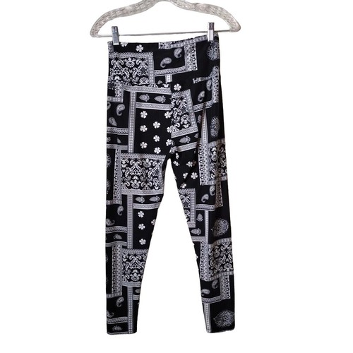 Leggings Girls Large Paisley Casual Comfy School - Picture 2 of 8