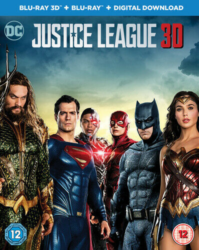 JUSTICE LEAGUE - 3D - BLU RAY - NEW / SEALED