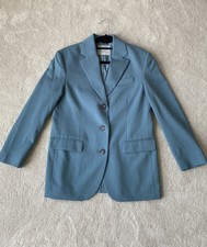 Everlane Italian Wool Oversized Blazer In Blue - Size Us 2