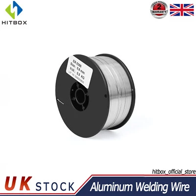 HITBOX 0.5kg 1.0mm ER5356 Solid Wire MIG Welding Wire Aluminium Magnesium Alloy Gas