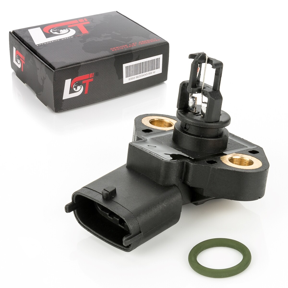 Sensor for Intake Manifold Pressure Boost Pressure 4-polig for Mercedes-Benz