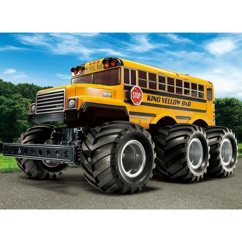 tamiya 6x6 school bus