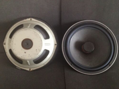 Electro Voice Interface 100 12'' Passiv Membran Paar / 2Stück Vintage Neue Sicken