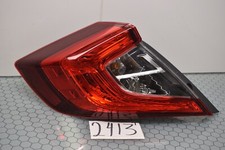 16 17 18 19 20 21 Honda Civic Sedan DRIVER Side Tail Light Used Rear Lamp#2413-T