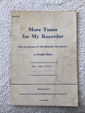 More Tunes For My Recorder by Freda Dinn