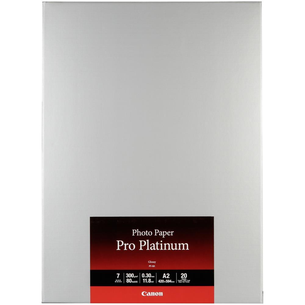 Фотобумага Canon PT-101 A 2 20 Blatt Pro Platinum 300 г 14290₽