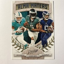2024 Panini Prestige - ALMA MATERS  Jaylen Waddle /DeVonta Smith / Calvin Ridley