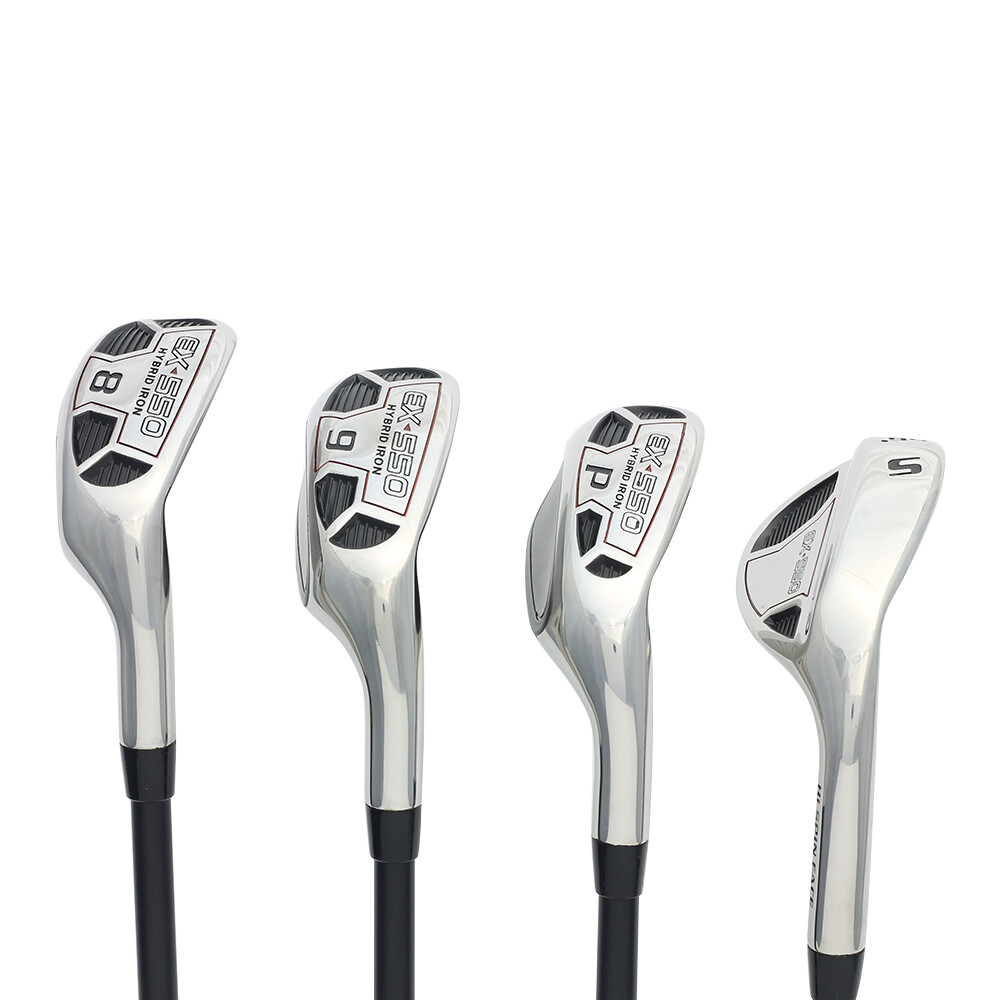Ex-550 Hybrid Iron Set (8-sw) Regular "r" Flex Rescue Clubs