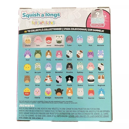 Squishmallows Squish-a-Longs COW Mystery Clip & 3 Mini Squish Clip-a-Longs NISB - Picture 2 of 6