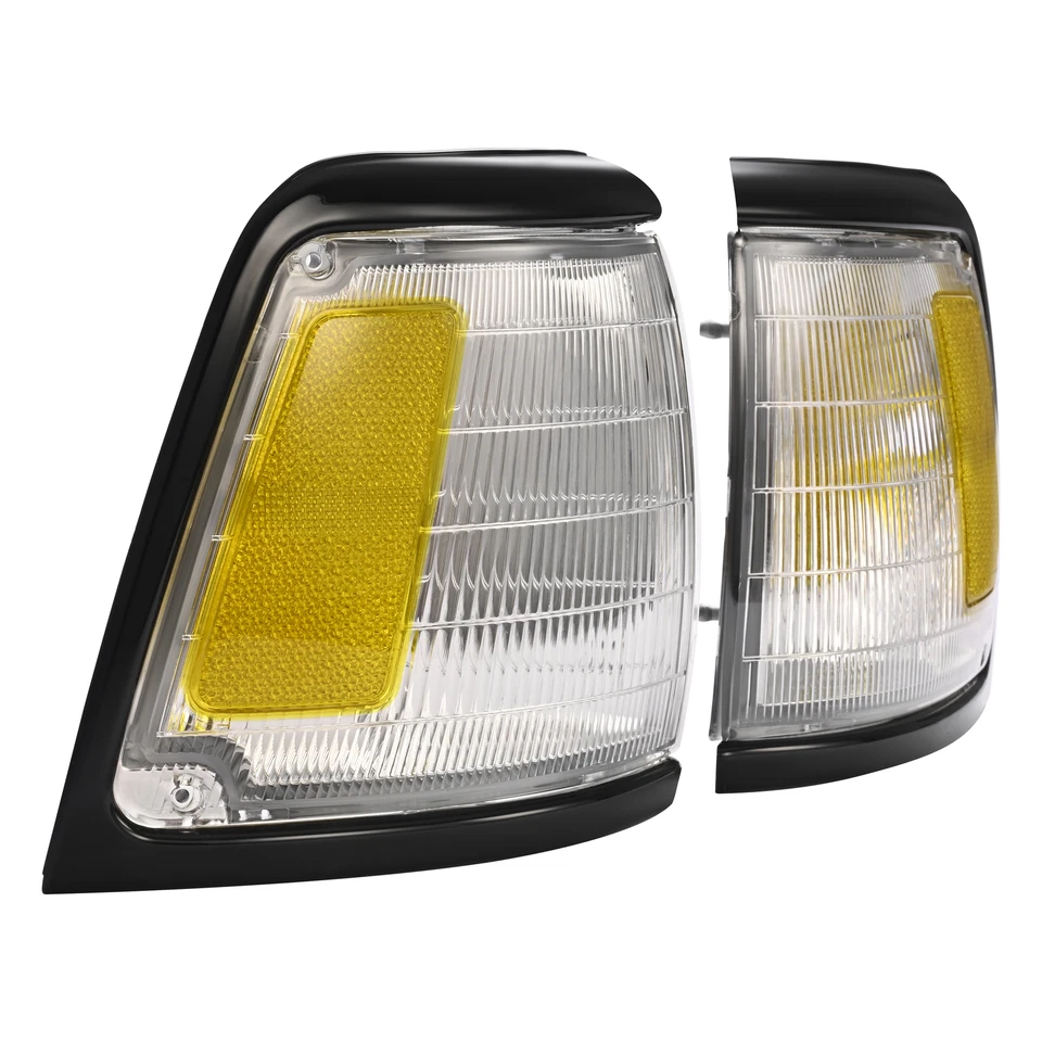 Corner Lights For Toyota Pickup 2WD1992-1995 #TO2521127 Black Trim Pair - Изображение 4 из 4