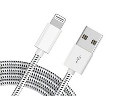 6ft USB Cable Charger Cord Power Wire Braided Long Sync for Cell Phones