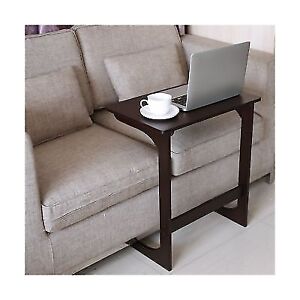 Homfa Bamboo Snack Table Sofa Couch Coffee End Bed Side Homfa Bamboo Snack Table Sofa Couch Coffee End Bed Side Laptop De