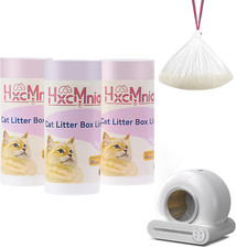 60 Count Self-Cleaning Litter Box Liners for MW-SCO1/MW-SC02/MW-LR01 - Leakpr...