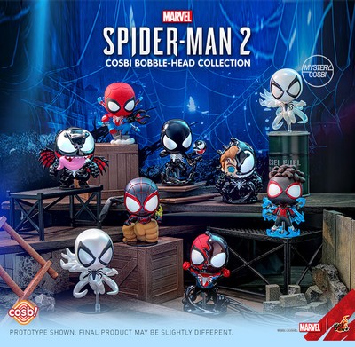 Hot Toys Marvel Spider-Man Venom COSBI Collectible Blind Box In