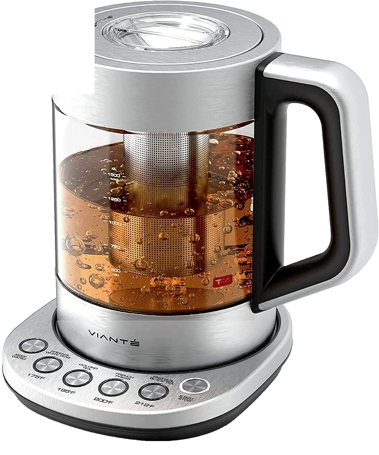 Temperature Selection Glass Tea Kettles