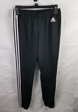 Adidas Pants Womens S Black Design 2 Move 3 Stripes Track Athletic Active BK4641