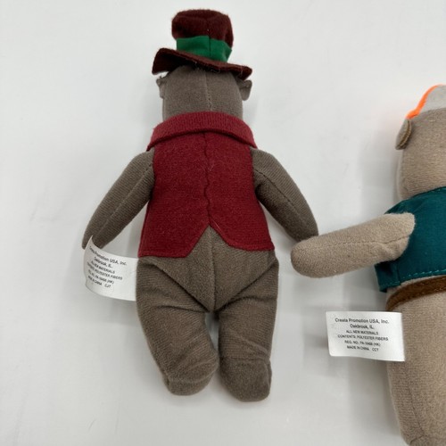 Vintage Disney The Country Bears Lot Of 3 McDonald's Happy Meal Toys Plush 1 - Picture 6 of 9