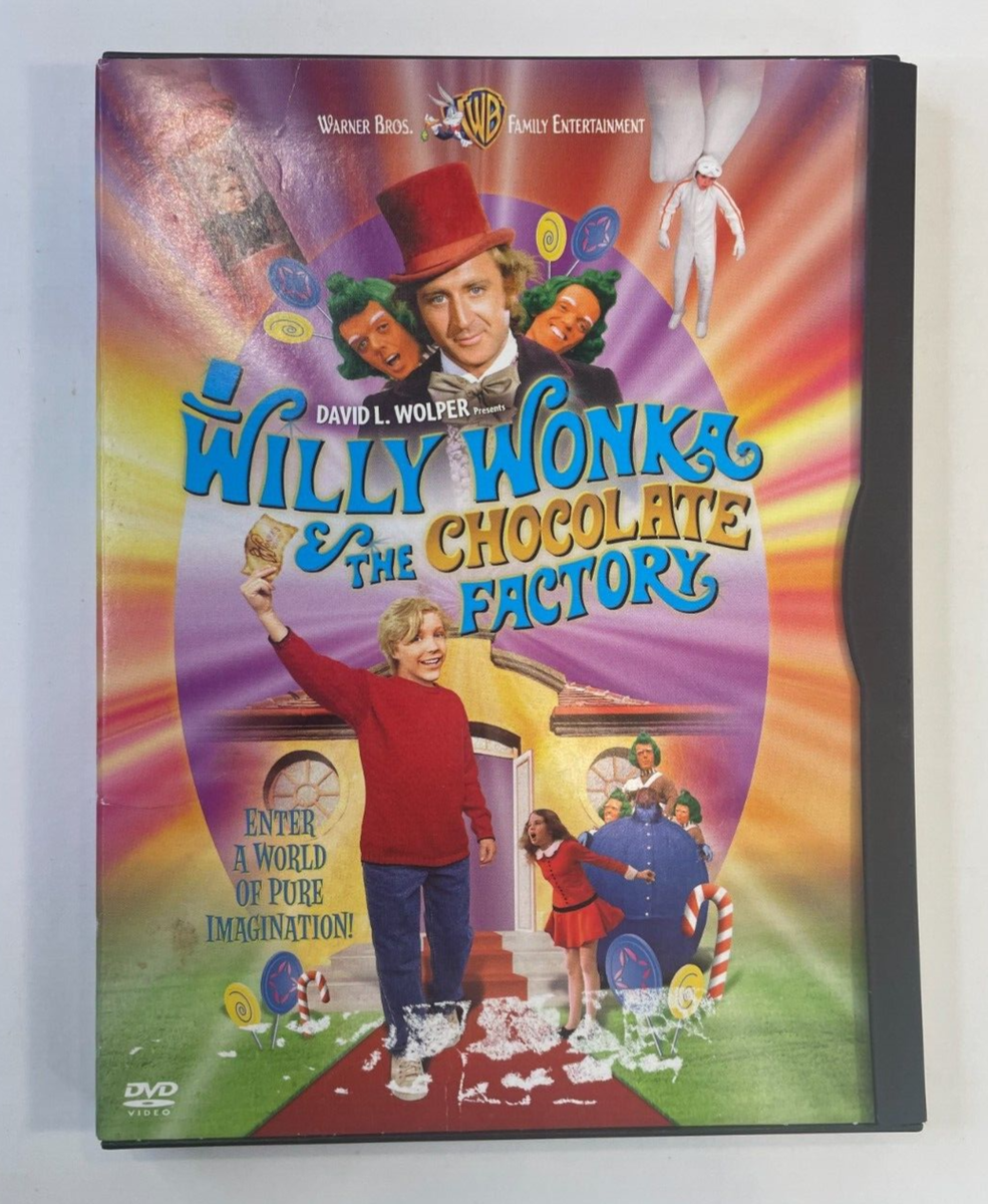 Willy Wonka and the Chocolate Factory (DVD, Standard Version, G