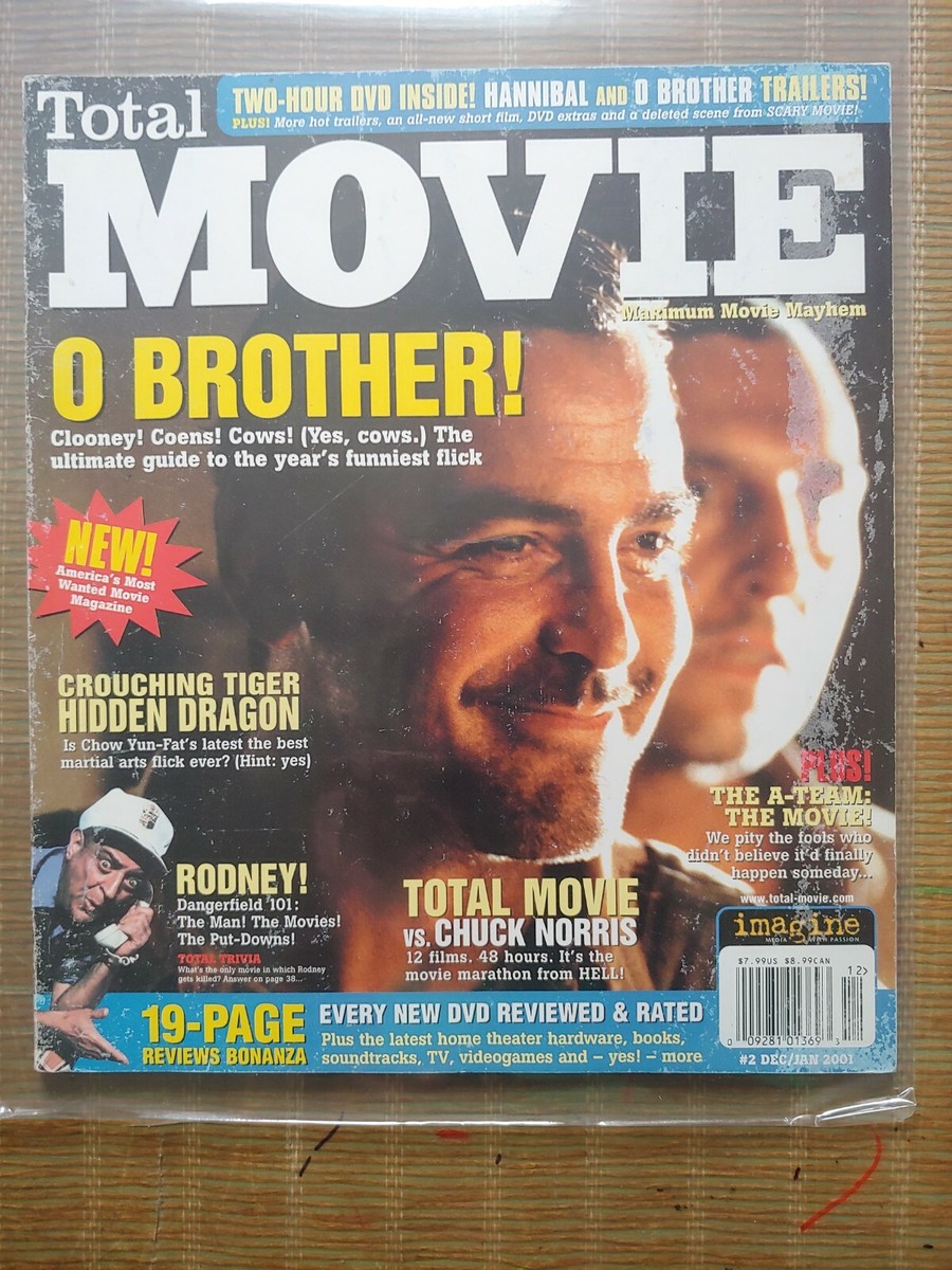 Total Movie Magazine # 1-4 with Promotional DVDs | eBay