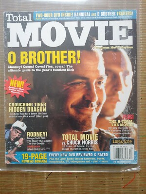 Total Movie Magazine # 1-4 with Promotional DVDs | eBay