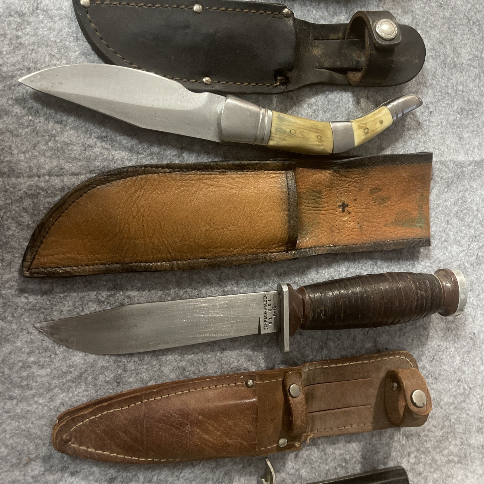 Large Hunting Knife Collection eBay