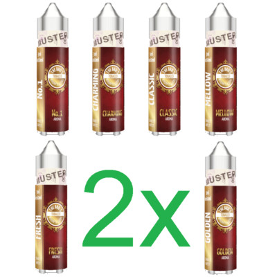 2 x The Bro's Tobacco Aroma 3ml (6ml) für 120ml E-Zigaretten Liquid