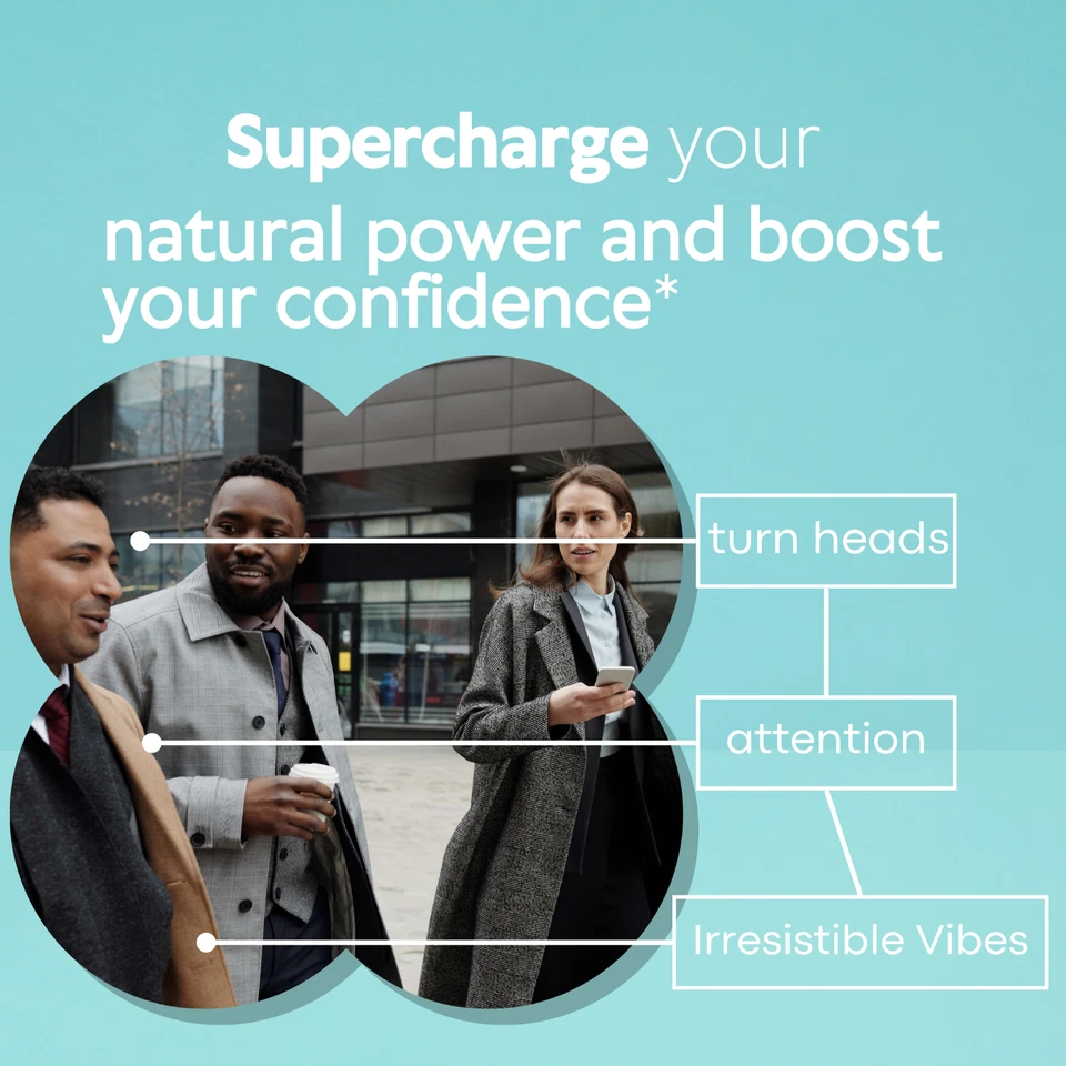 PhermaLabs 全夜信息素古龙水必需品套装 [吸引女式] — 第 2/4 张图片