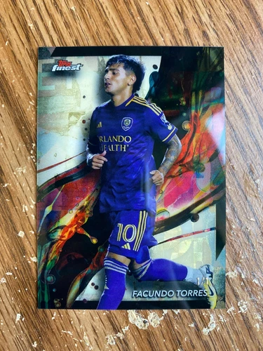 2024 Topps MLS Finest Facundo Torres Superfractor RC 1/1 Common #25