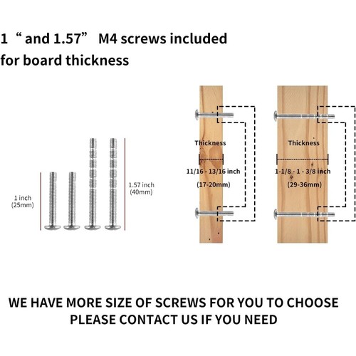 Cabinet Handles Drawer Pulls and Knobs 10Pack Brushed Nickel and Gold 5inch Hole - Picture 4 of 5