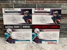 DEVONTA SMITH & JAYLEN WADDLE ~ 2021 Contenders Round 1 Numbers Red & Base PWE