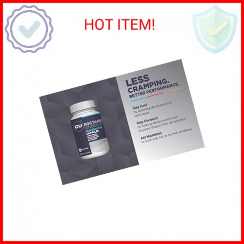 GU Energy Roctane Ultra Endurance Electrolyte Capsules,Informed Choice