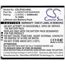 BATTERIE 2400mAh Li3826T43P4H695950 For ZTE Blade A3 2020, A3Y, A5 2019, P545