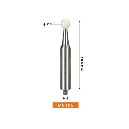 152-157mm L Coordinate / CMM special ceramic standard ball 20-25mm thread M8-M10 - Picture 15 of 22