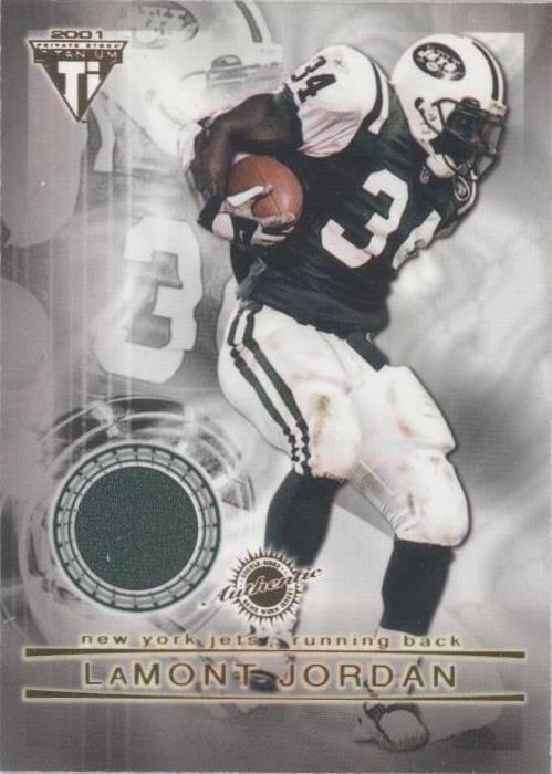 2001 Pacific Private Stock Titanium LaMont Jordan Rod Gardner #3 - 1 of 2