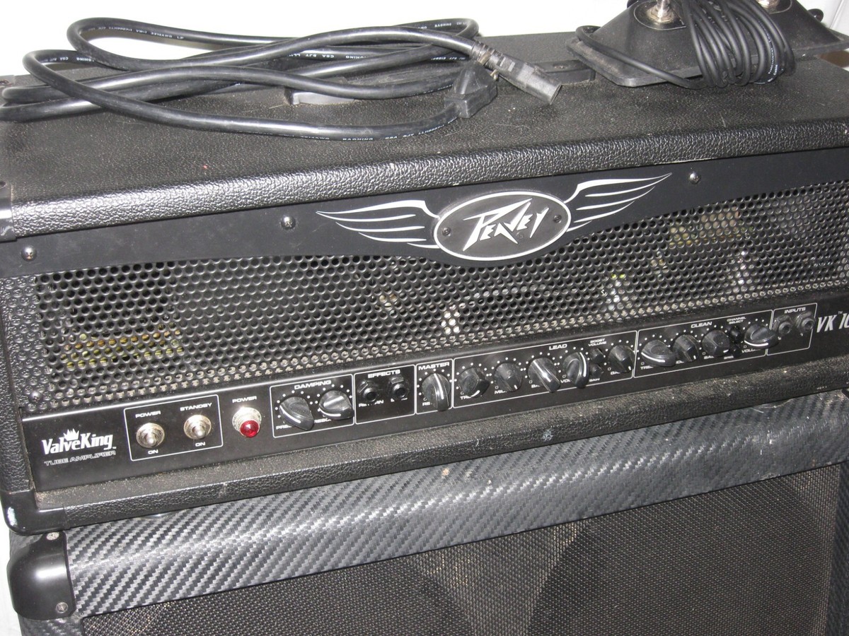 Peavey ValveKing VK100 2チャンネルアンプヘッド　ジャンク Peavey ValveKing VK100 2チャンネルアンプヘッド ジャンク
