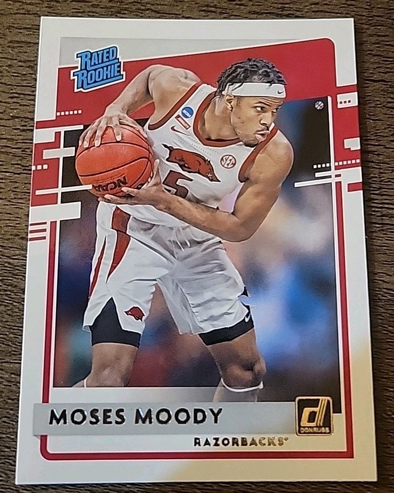 2021-22 Panini Chronicles Draft Picks - Donruss Rated Rookies Moses Moody #36