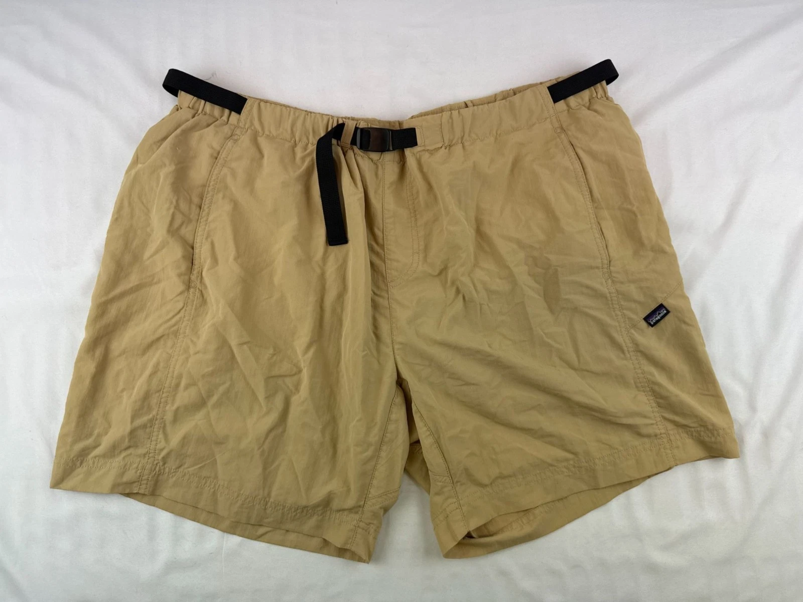 Patagonia Men’s Grey Gi II Belted Shorts Sz XXL Outdoor Hiking