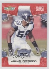 2008 Score Red Zone 63/100 Julian Peterson #281 11pj