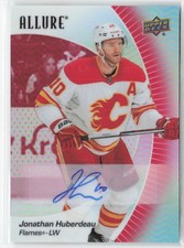 2023-24 Allure - Jonathan Huberdeau #21 Red Rainbow Autographs (AU)