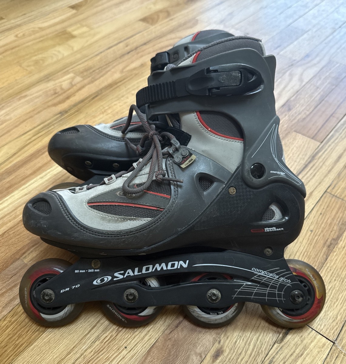 Men's Salomon Energyzer Rollerblades Inline Skates DR70 80 max 265