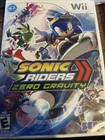 Sonic Riders: Zero Gravity (Nintendo Wii, 2008) Complete Tested Working