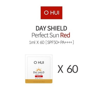 OHUI Day Shield Perfect Sun Red 1ml x 60 Stück LSF50+ PA++++