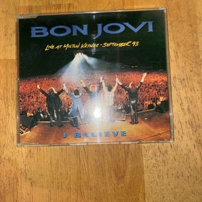Bon Jovi I Believe UK Import 4 Track CD 1993 Polygram Records Issue