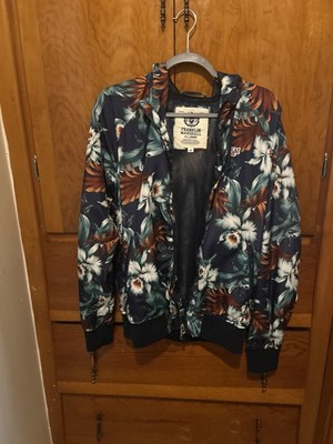 Franklin & Marshall Tropical print Windbreaker